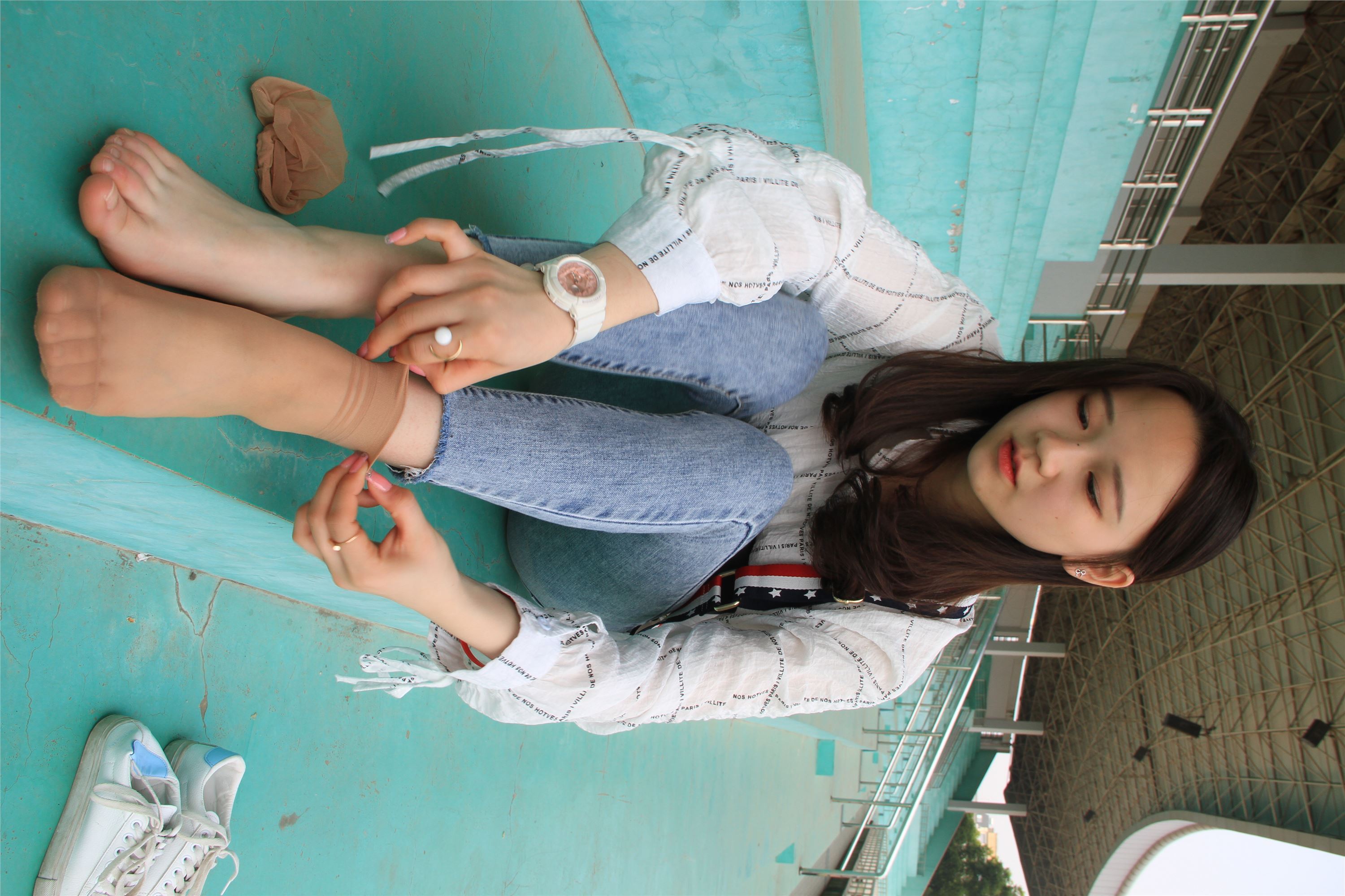 自由摄影 No.002 我为我喜欢的袜子代言[102P-621